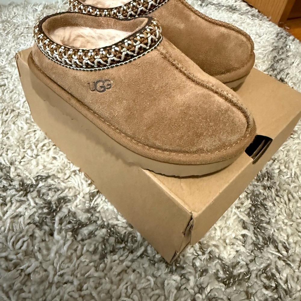 UGG Tan Tasman II Slippers